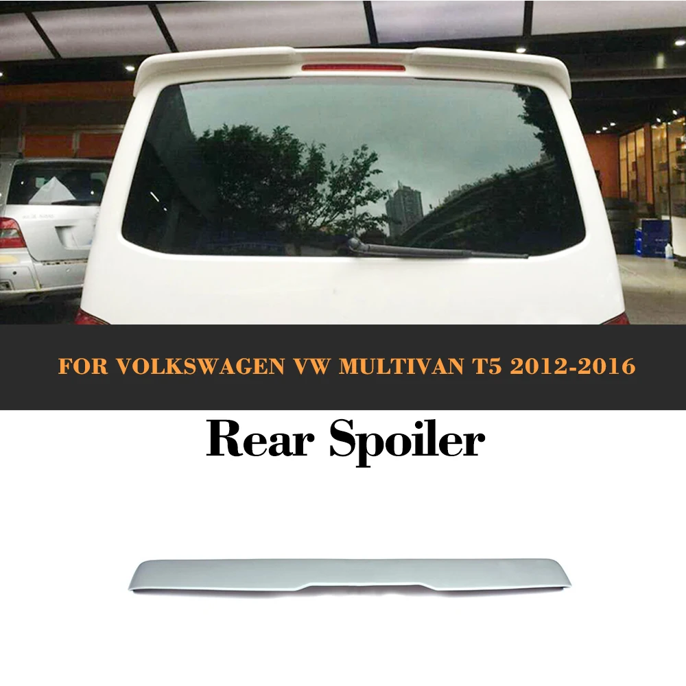 FRP unpainted car rear roof spoiler lip wings fit for Volkswagen VW