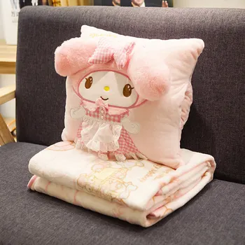 

Sleep Pillow Car Warm Hand Pillow Quilt Dual-purpose Cushion Air-conditioned Pillow Blanket Woman Interruption Lovely KD132