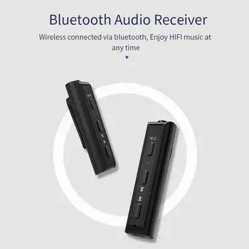 

Music Receiver Audio Receiver For Bluetooth V4.2 Collar Clip Type Wireless Adapter Speaker Accessories