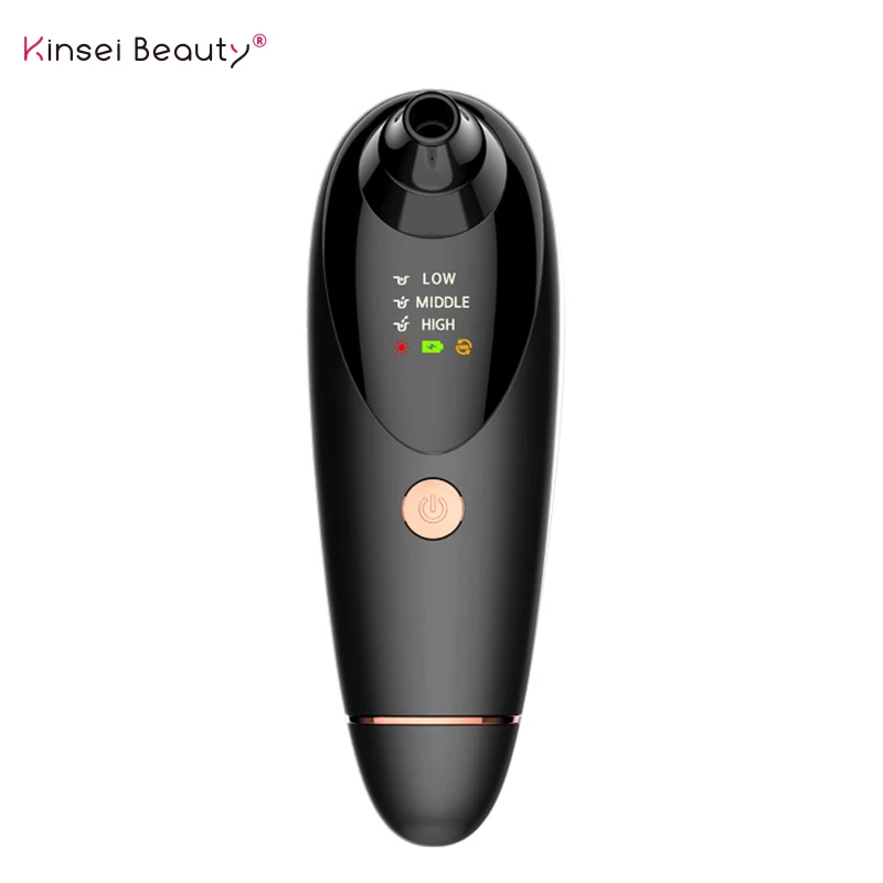 

Electric Blackhead Remover Face Nose Acne Black Dot Pimple Blackhead Remover with 3 Suction Heads for Women Men Face Care Tool
