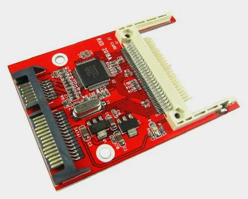 Free Shipping!!! HEXIN CF to SATA adapter card / SATA to CF card / CF ...