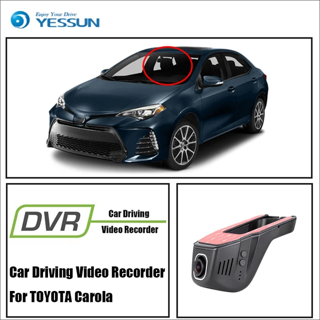 Modest YESSUN Front Camera Dash Car DVR Digital Video Recorder For TOYOTA Carola HD 1080P Not Reverse Parking Camera Modest YESSUN Front Camera Dash Car DVR Digital Video Recorder For TOYOTA Carola HD 1080P Not Reverse Parking Camera