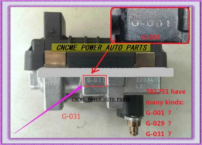 G- G-001 or G-029  G-031 
