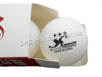 

6x ITTF Apprved XUSHAOFA 3 Star 40+ New Material Seamless PP Ball Table Tennis ball ping pong ball