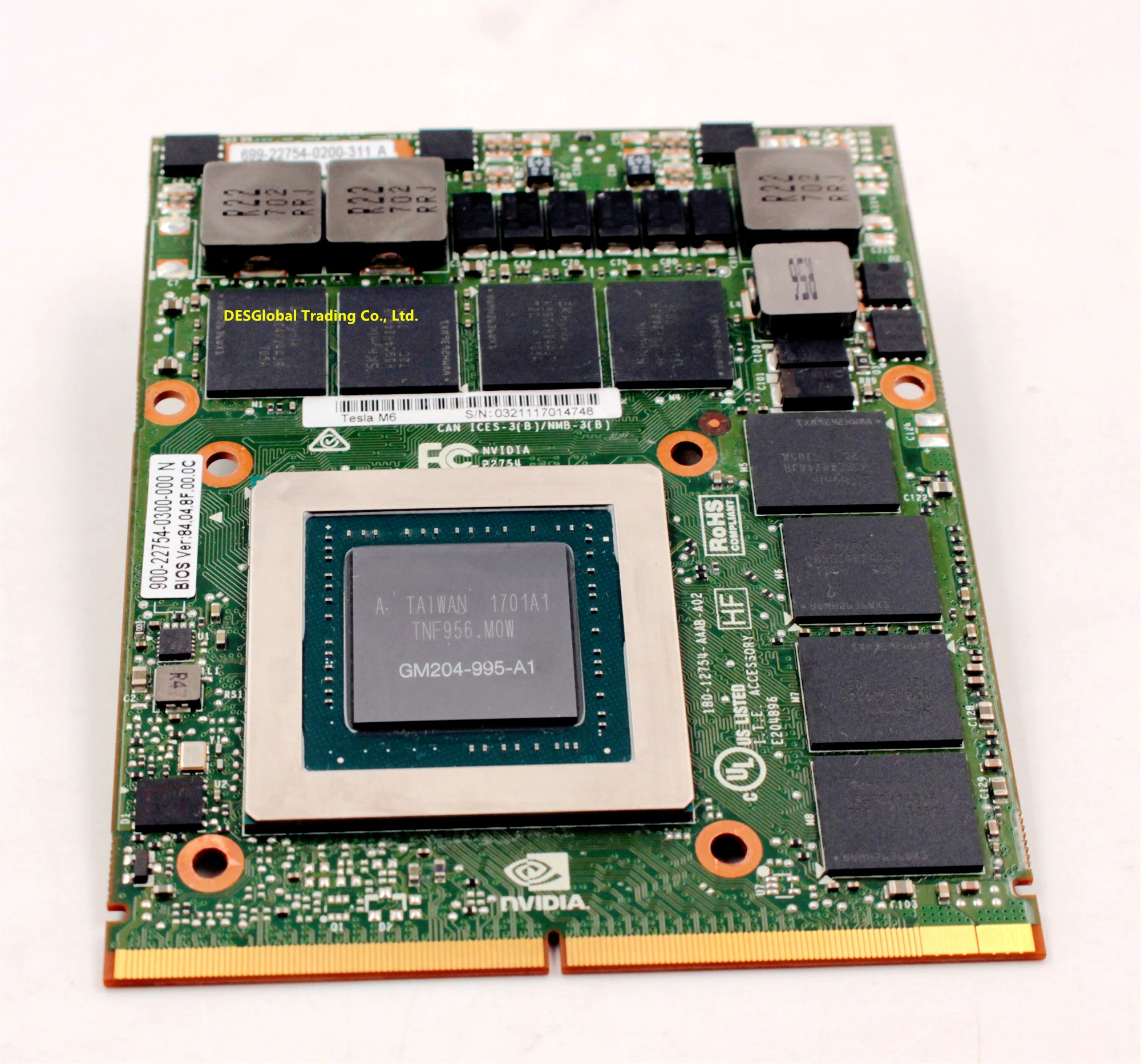 

Second Hand M5000M M5000 M 8GB GDDR5 MXM Card For Laptop DELL M6800 M7710 M7720 HP ZBOOK17 G3 100% Working Fully Tested