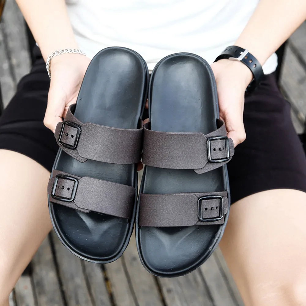 Men Sandals Shoes Leisure Slippers Flip-Flops Footwear Soft Sandal Vintage Slippers Sandalias,Khaki,6 Men Sandals Shoes Leisure Slippers Flip-Flops Footwear Soft Sandal Vintage Slippers Sandalias,Khaki,6