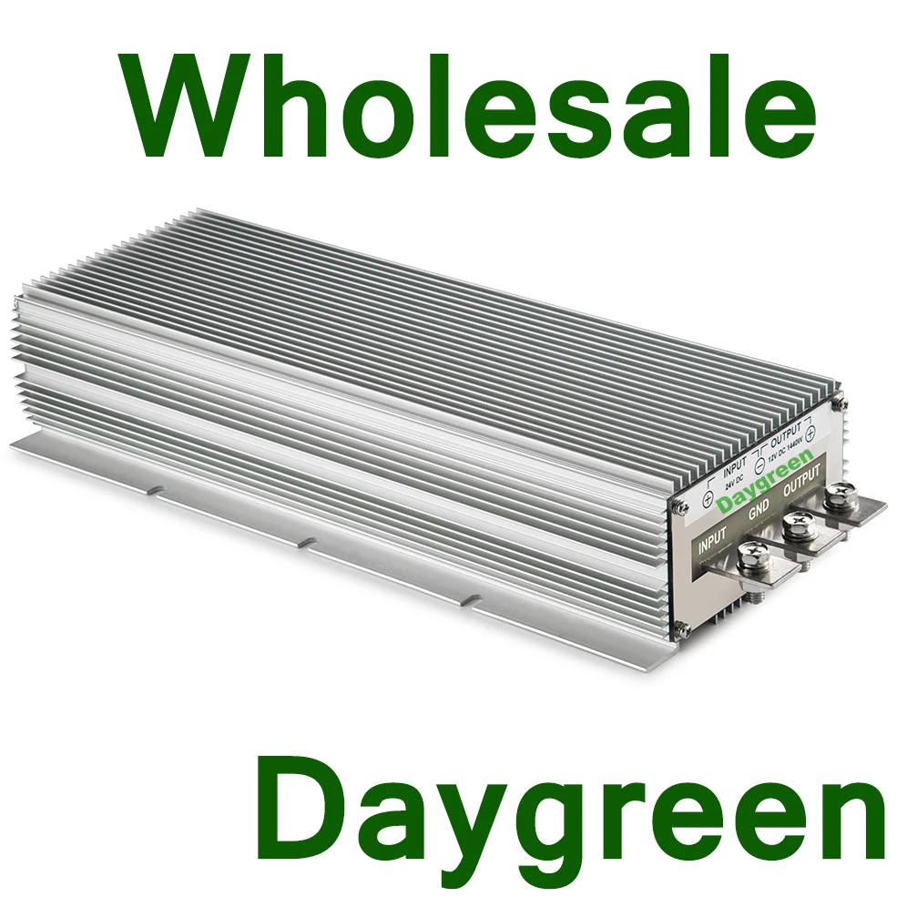 

3pcs Daygreen wholesale 24v to 12v 120a 1440w dc adjustable switching power supply module for automotive machine converter