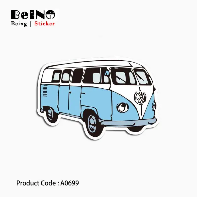 حافلة سيارة مريحة النقل ملصقا للماء حقيبة ملصقا دفتر لوح التزلج الغيتار لعب اطفال A0699 ملصقات QY31