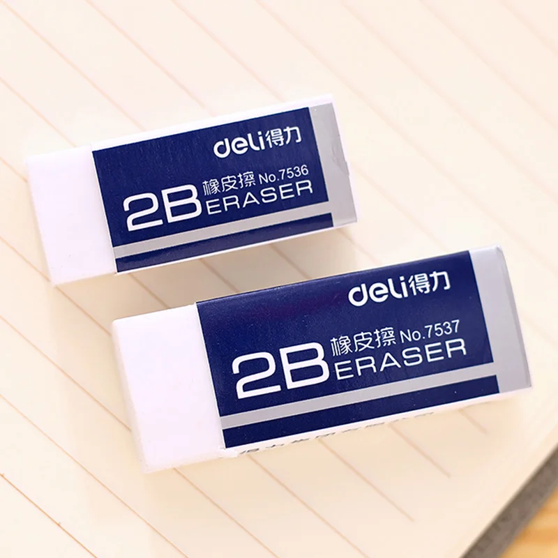 4 Pcs Retail Rubber Eraser For School Students And Office Best Quality