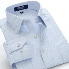 Новое поступление, мужские модные рубашки в горошек с длинными рукавами, весна-осень, очень большие высококачественные хлопковые рубашки, большие размеры M-9XL 10XL