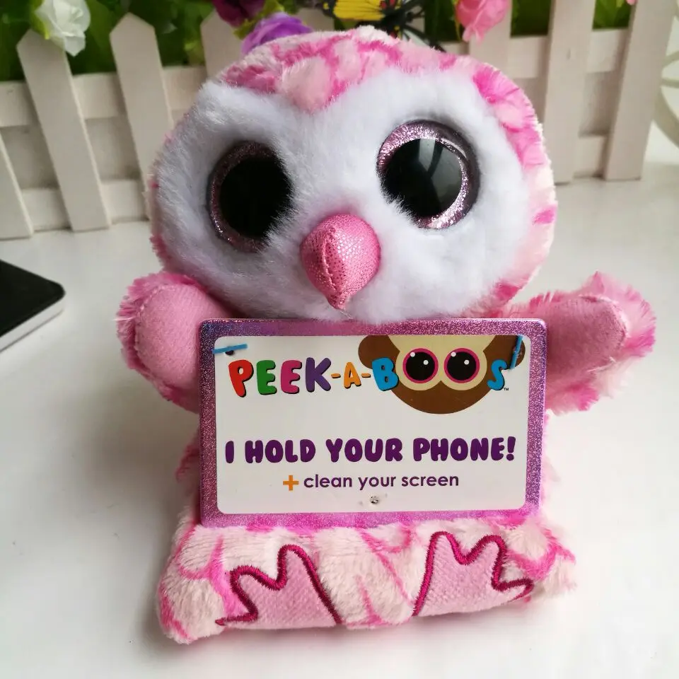 ty plush phone holder