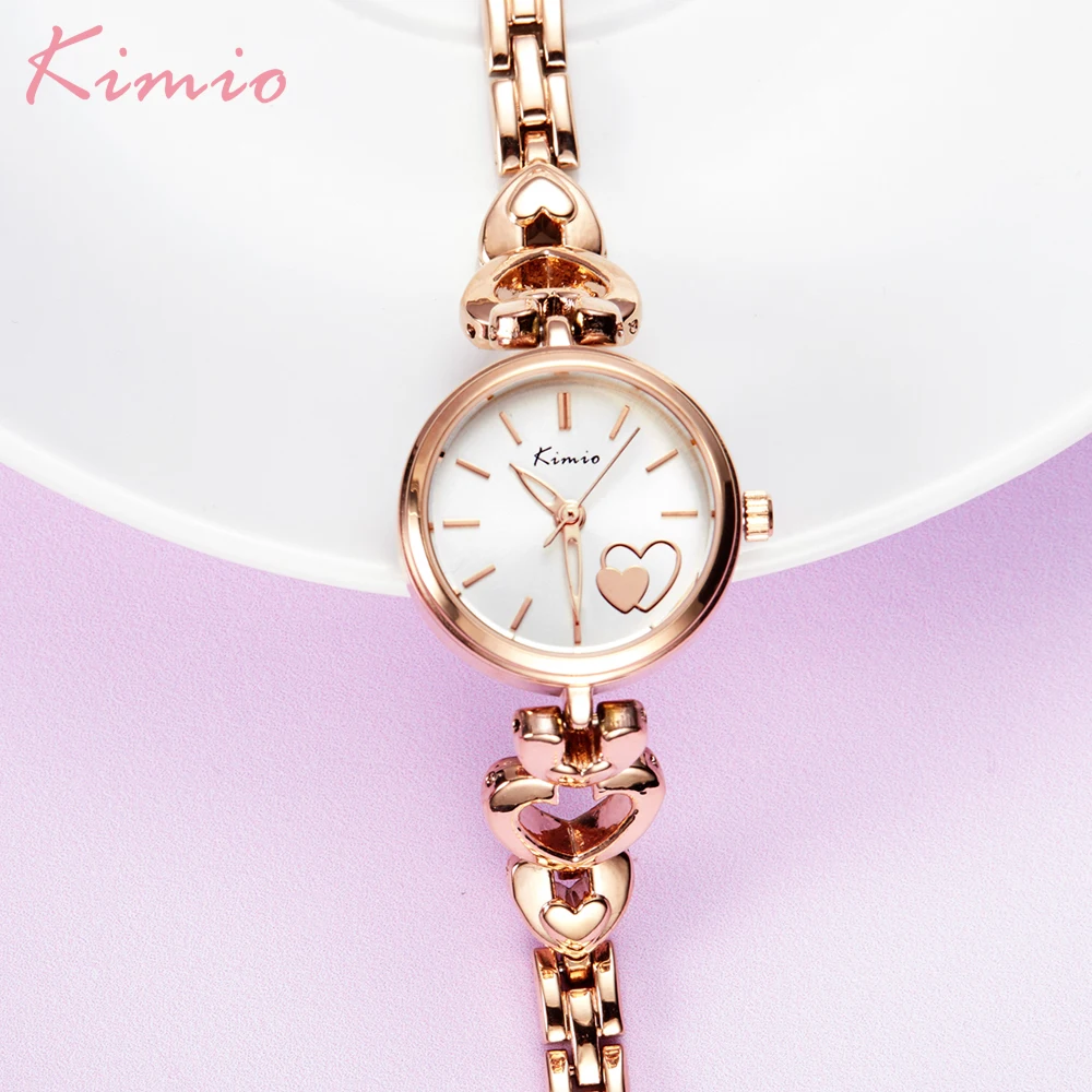 

Kimio Watch Women New Creative Design Quartz Casual Fashion Stylish Ladies Gift Wrist Watch Vintage Timepieces relogio feminino