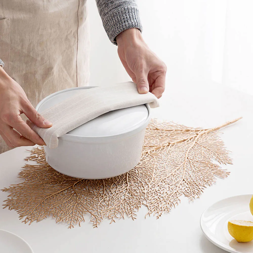 الإبداعية المرجانية ورقة مفرش بلاستيك الحليب القهوة كوب الحصير منصات الذهب الفضة للحرارة معزول عدم الانزلاق الجدول حصيرة المنزل الديكور الإبداعية المرجانية ورقة مفرش بلاستيك الحليب القهوة كوب الحصير منصات الذهب الفضة للحرارة معزول عدم الانزلاق الجدول حصيرة المنزل الديكور