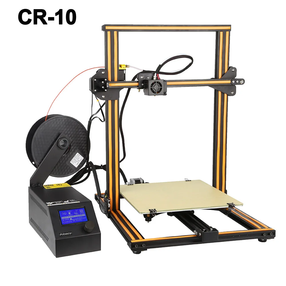 3d принтер CR-10/CR-10S/CR-10S4 самостоятельная сборка 3D DIY принтер наборы с алюминиевой рамкой и детектор нити включает 2 кг нити - Цвет: CR 10