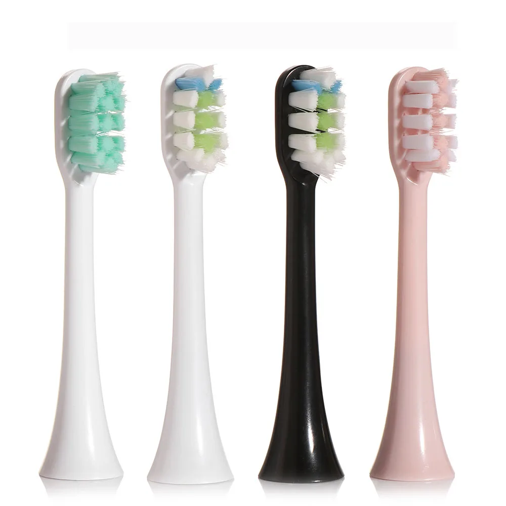 Съемные насадки для зубной щетки независимых герметично упаковывается с Кепки совместим с SOOCAS X3 SOOCARE Электрический Зубная щётка