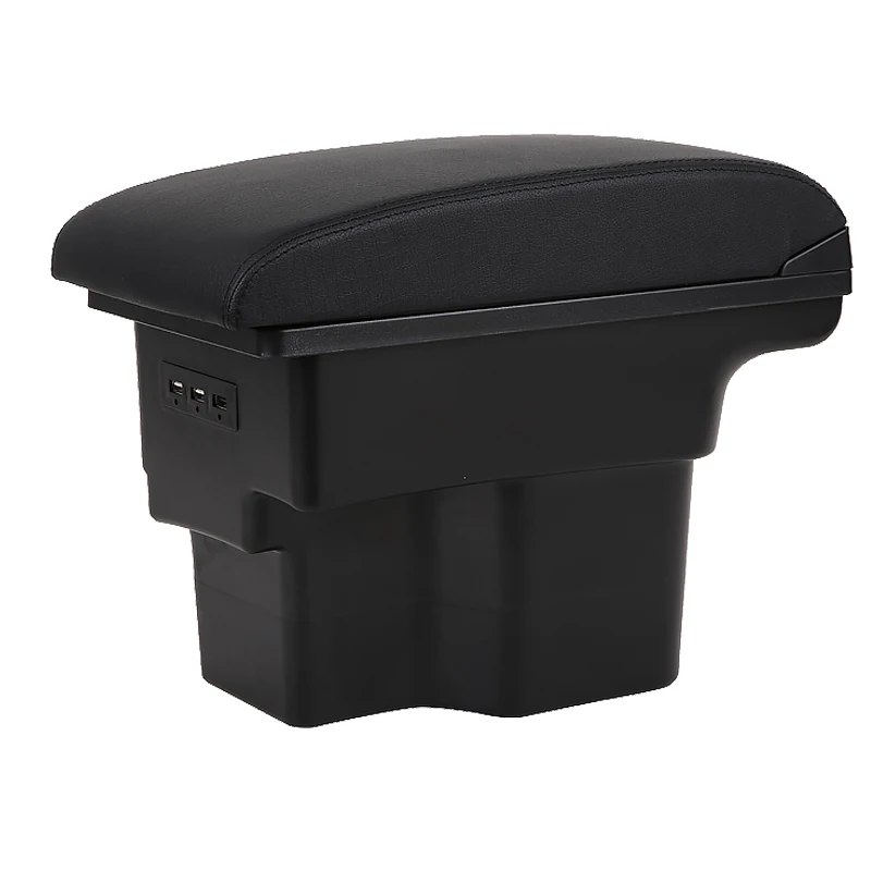  Para Kia alma reposabrazos caja universal car center console caja accesorios de modificación doble 