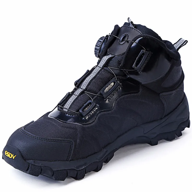 

ESDY Military Tactical Combat Rapid reaction system tying Snow boots Male outdoor boots walking shoes