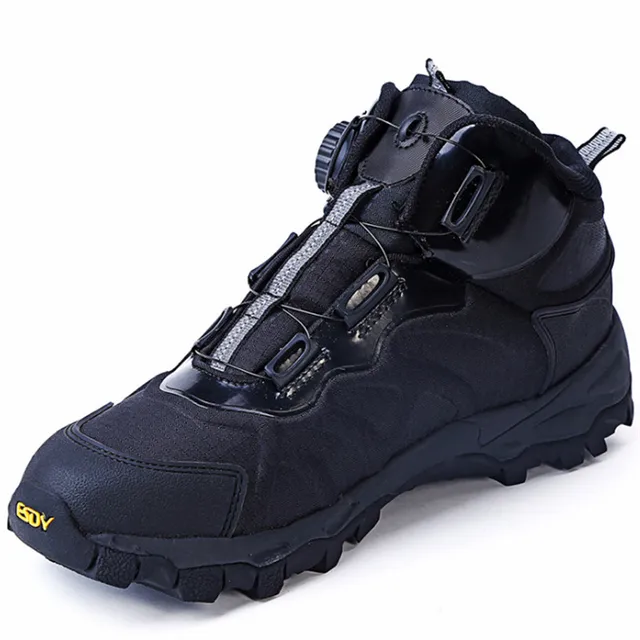 ESDY Military Tactical Combat Rapid reaction system tying Snow boots Male outdoor boots walking shoes