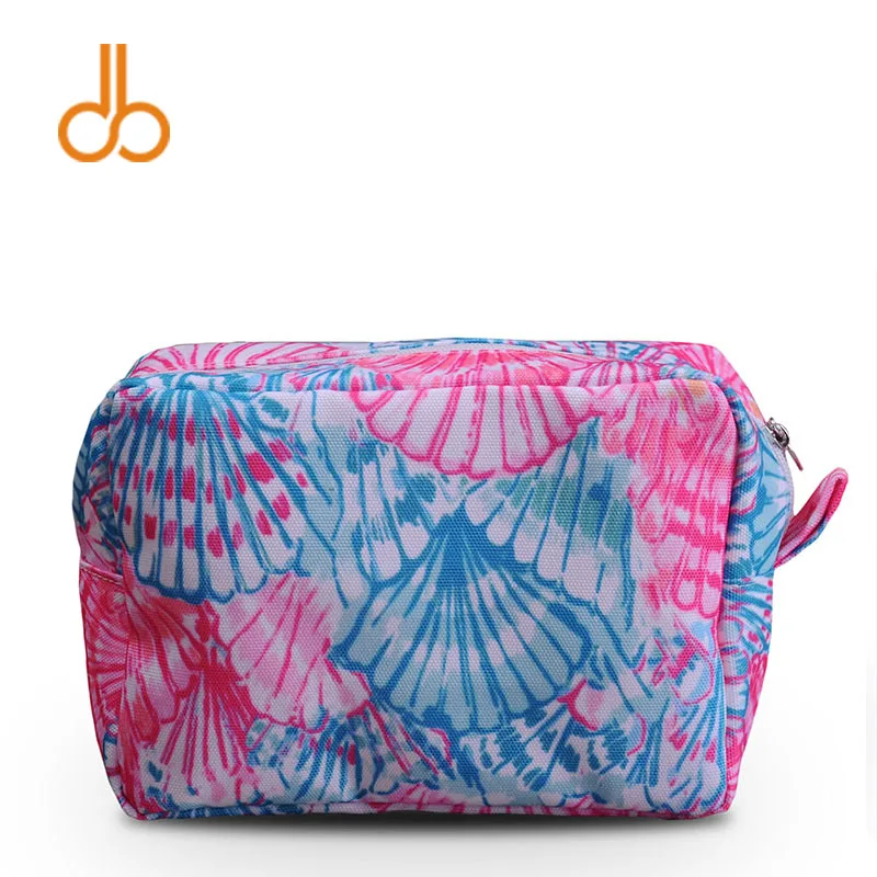 يللي الطباعة التجميل حقيبة ولي جوهرة المرجانية صدف حقيبة مستحضرات تجميل البوليستر النساء المنظم DOM103342 يللي الطباعة التجميل حقيبة ولي جوهرة المرجانية صدف حقيبة مستحضرات تجميل البوليستر النساء المنظم DOM103342