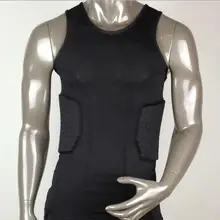 Sports Body Protector Vest Honeycomb Sponge Sport Pads Sportswear Armor For Rugby Basketball Football