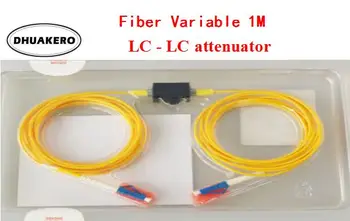 

free shipping AB248 VOA LC Fiber optical 0~60DB in-line 1m Variable Attenuator