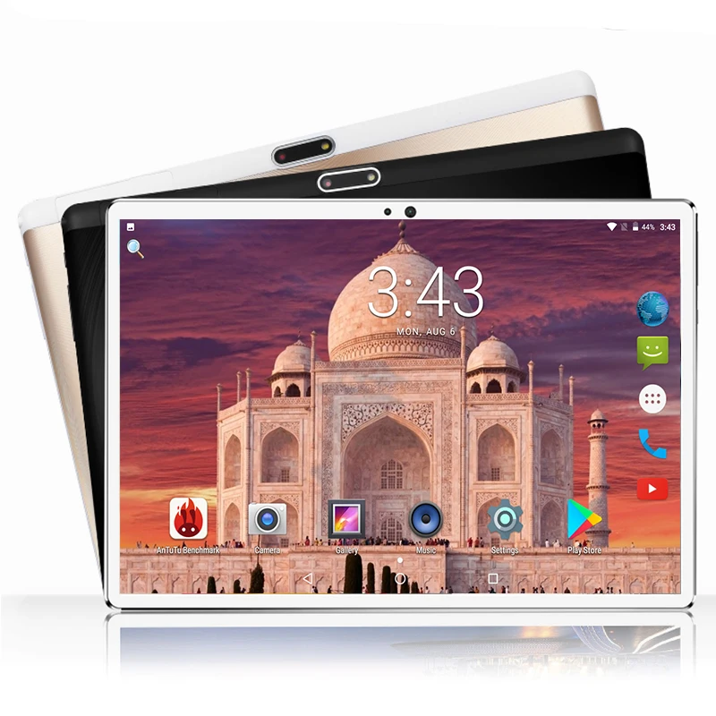 Android 7.0 Octa Core 10 inch Tablets PC 3G 4G LTE Sim Phone FM OTG Bluetooth WIFI Dual camera 4GB32GB Multi Touch tab