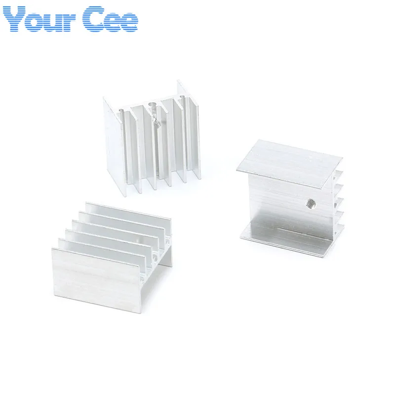 

5 pcs 25*24*16mm Heatsink Cooling Fin Aluminum Heat Sink TDA7294/L298 25X24X16mm