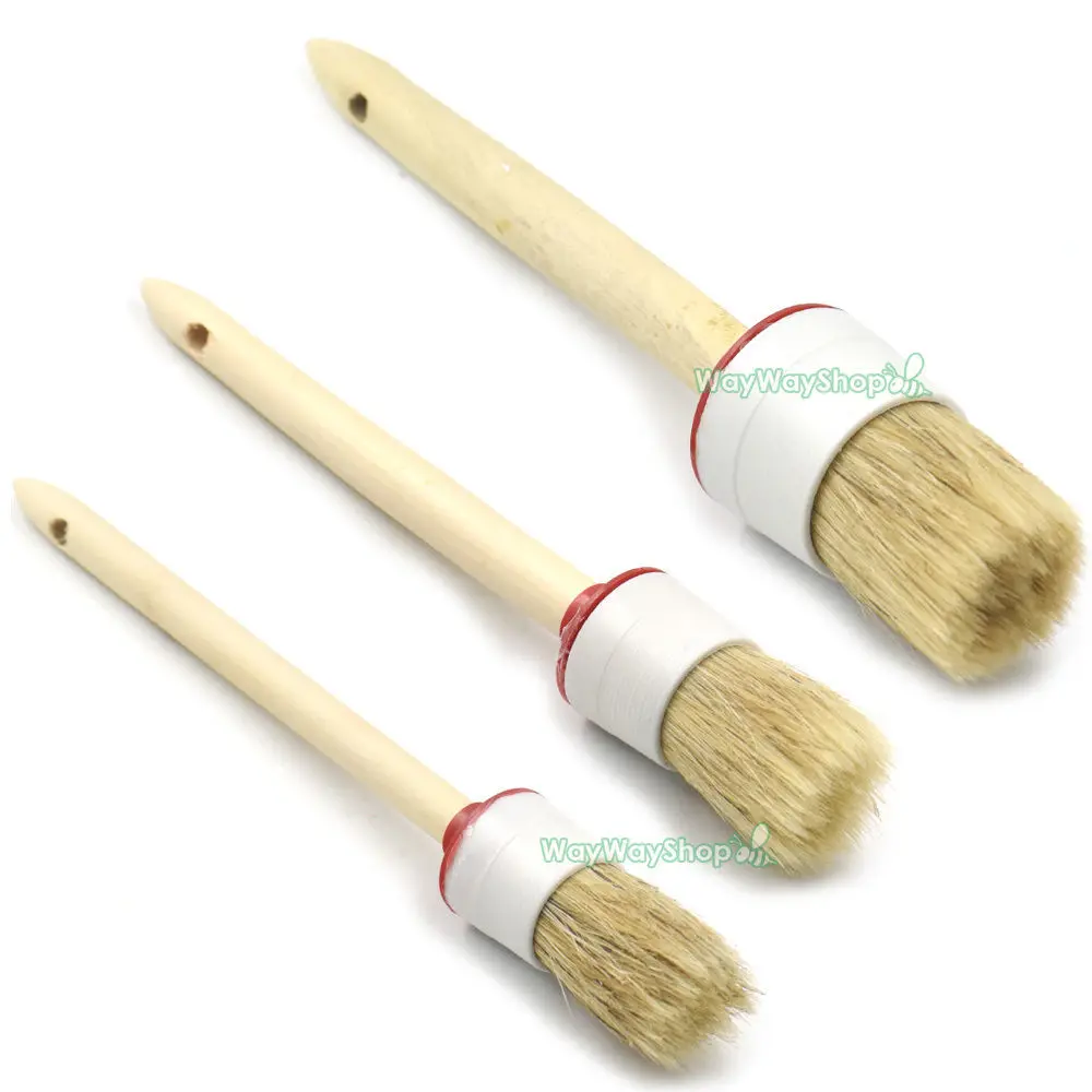 2 Pcs 30 40 50mm Brush Bristles Perfect Adhesives Paint Touch ups Paint