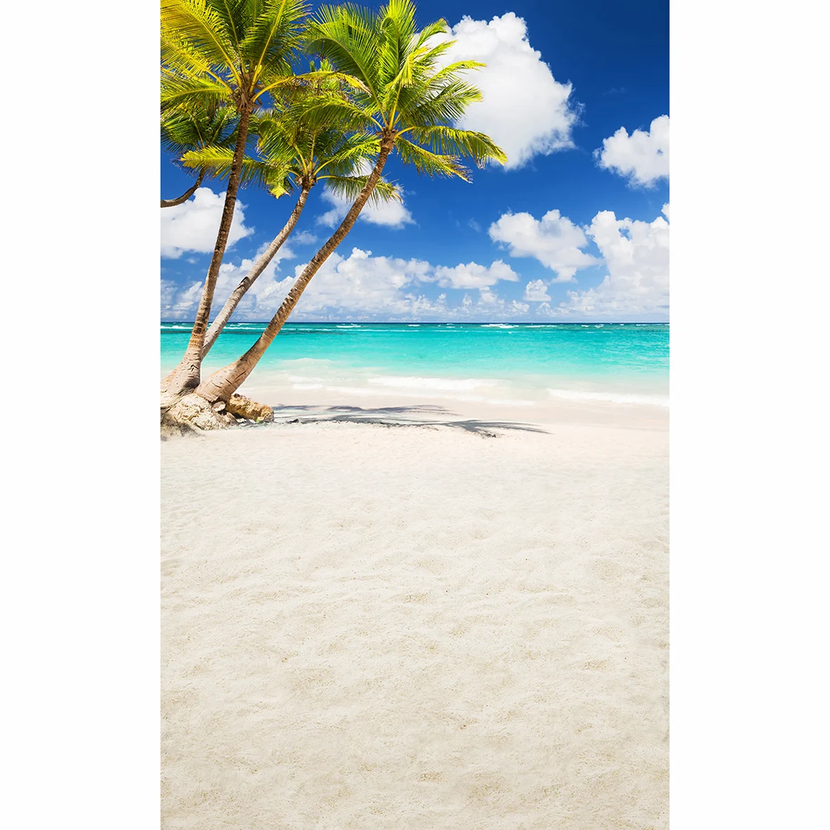 Allenjoy фоны для фотостудии морской пляж кокосовое дерево небо облако летний Природный фон фотобудка для фотосессии украшения
