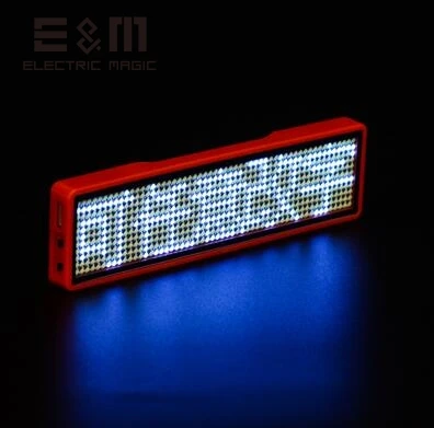 Светодиодный Bluetooth дисплей с 4 буквами неоновая вывеска Micro USB Displayfor значок для