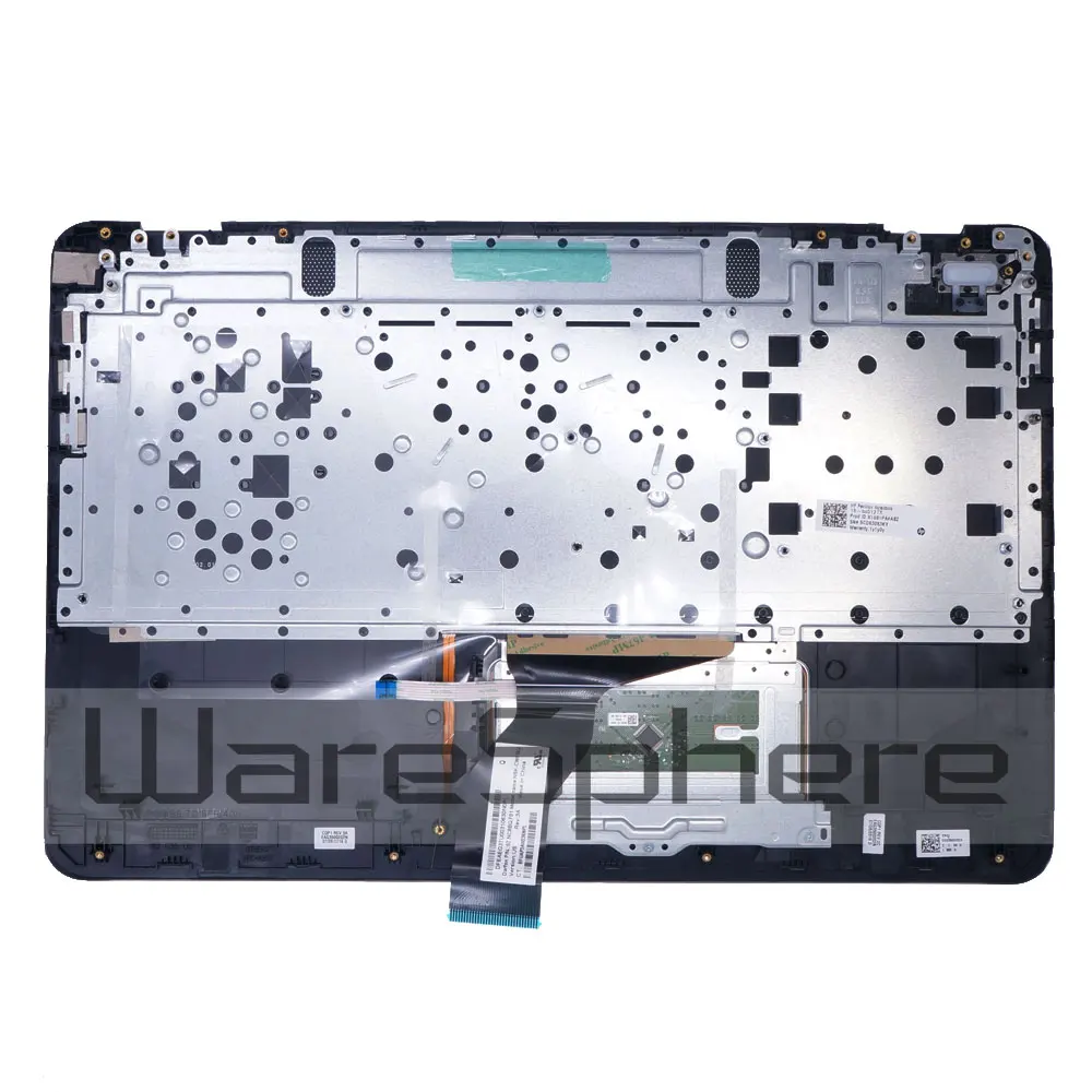 Top Cover Upper Case with Keyboard for HP Pavilion 15-AU 858971-001 Black