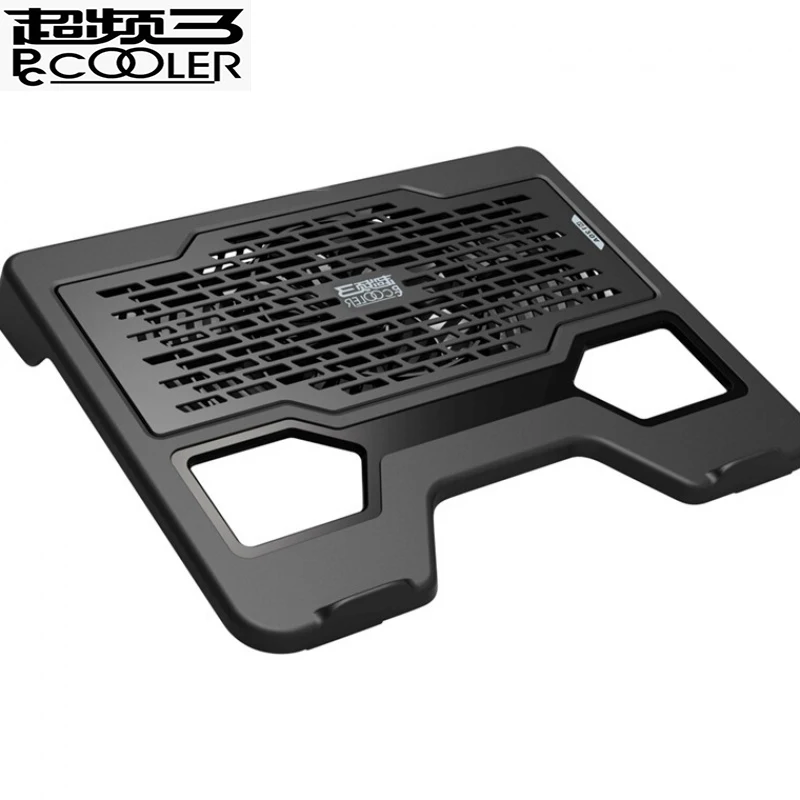

PcCooler Laptop Cooler Pad For 14" And Smaller Notebook 12cm Fan USB Extension Function Port Slide-Proof Stand Cooling Pad Fan