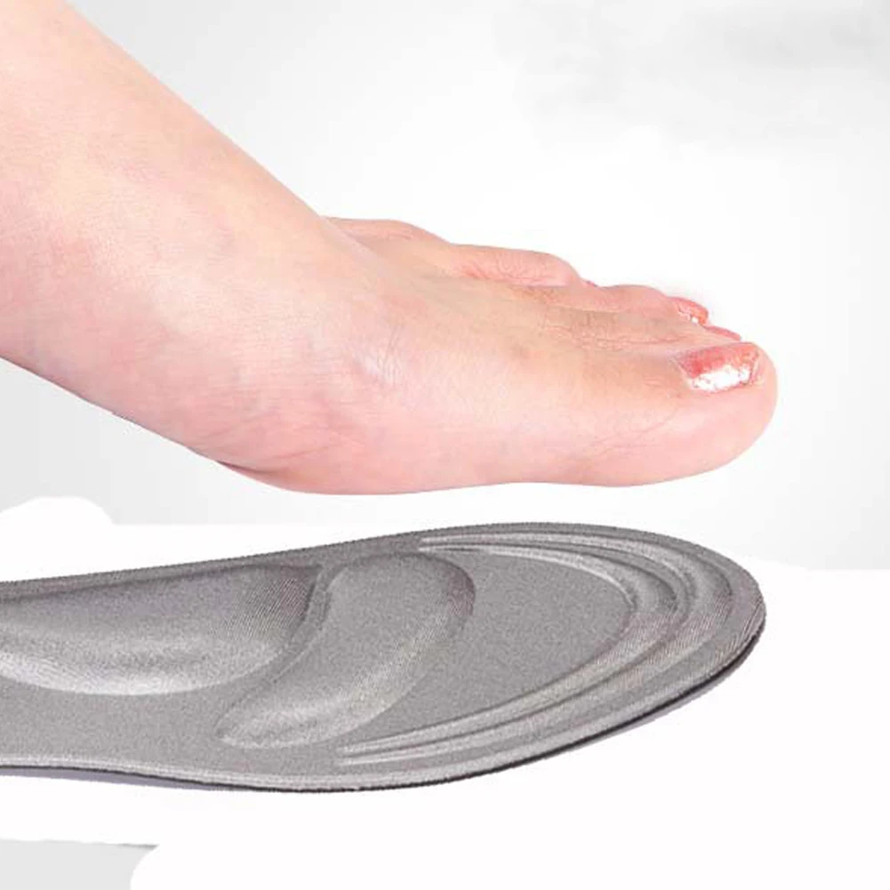 Новые горячие 4D губка мягкая стельки для облегчения боли арки поддержка резка обуви Pad Уход за ногами 1 пара