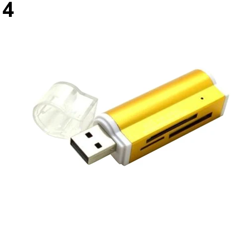 2015 Hot Multifunctional Lighter Shape USB2 0 Micro SD TF MMC SDHC MS Memory Card Reader 5