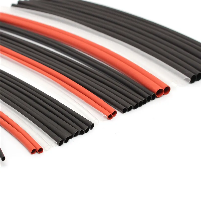 Новое поступление 55 шт полиолефин 200 мм термоусадочная-ассортимент 2:1 трубки обмотки провода кабель 5 размер