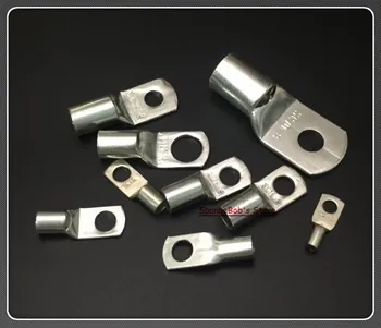 

50PCS/LOT SC16-6/8/10 SC25-6/8/10/12 Tinned Copper Cable lugs Battery Terminals Brand New