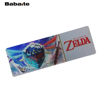 

Babaite Selling The Legend of Zelda Eagles Logo Gaming Optical Computer Mouse Mat Mice Pads Soft Silicone Rectangular Mouse Pad