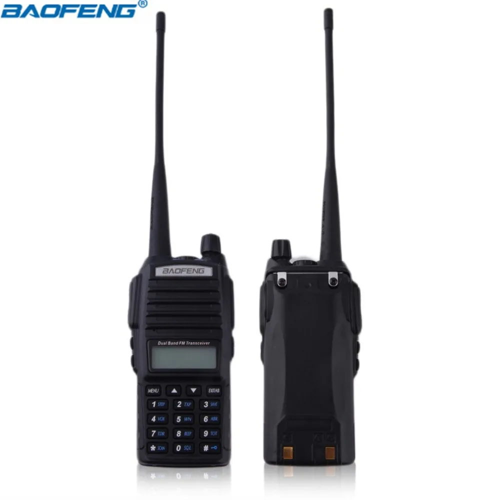 

BAOFENG Walkie Talkie UV-82 Dual Band VHF UHF Portable Two Way Radio CB Radio FM Radio Transceiver With PIN PTT Speaker Mic