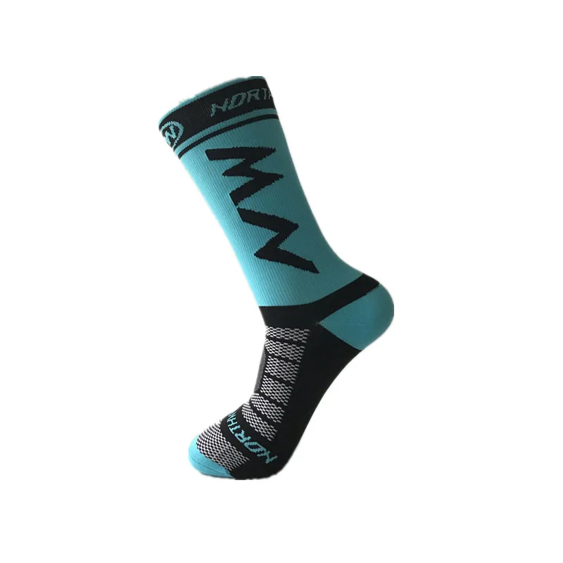 Небесный рыцарь спортивные носки для велоспорта мужские удобные дышащие носки для бега на открытом воздухе - Цвет: Blue