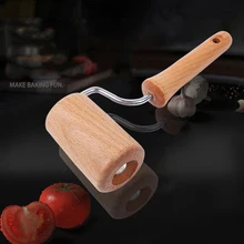 Деревянный Тип Ручной прокатки штифт тесто ролик для инструмент для кондитерской помады Печенье Тесто чапати паста пекарня пицца кухонный инструмент