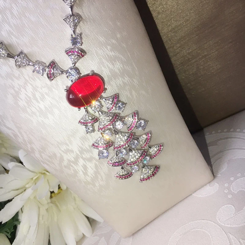 Дизайнерское ожерелье из искусственного циркония 3A|designer necklace|fashion necklacenecklace designer |