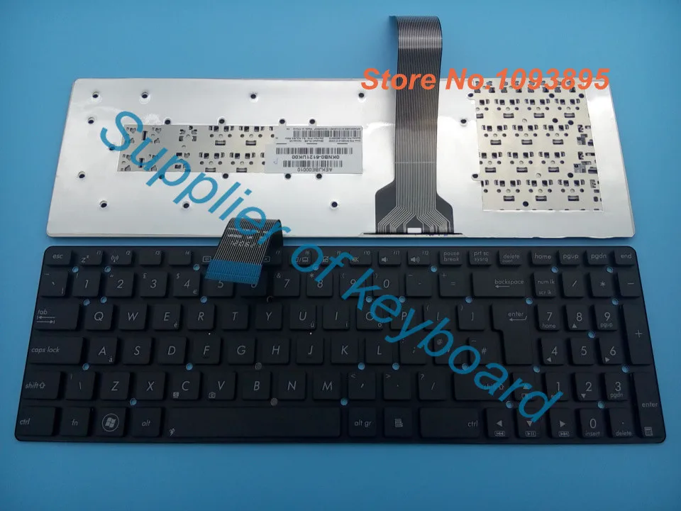 

Free Shipping New UK(GB) keyboard For ASUS A700VJ K75V K75VJ R700V laptop UK keyboard