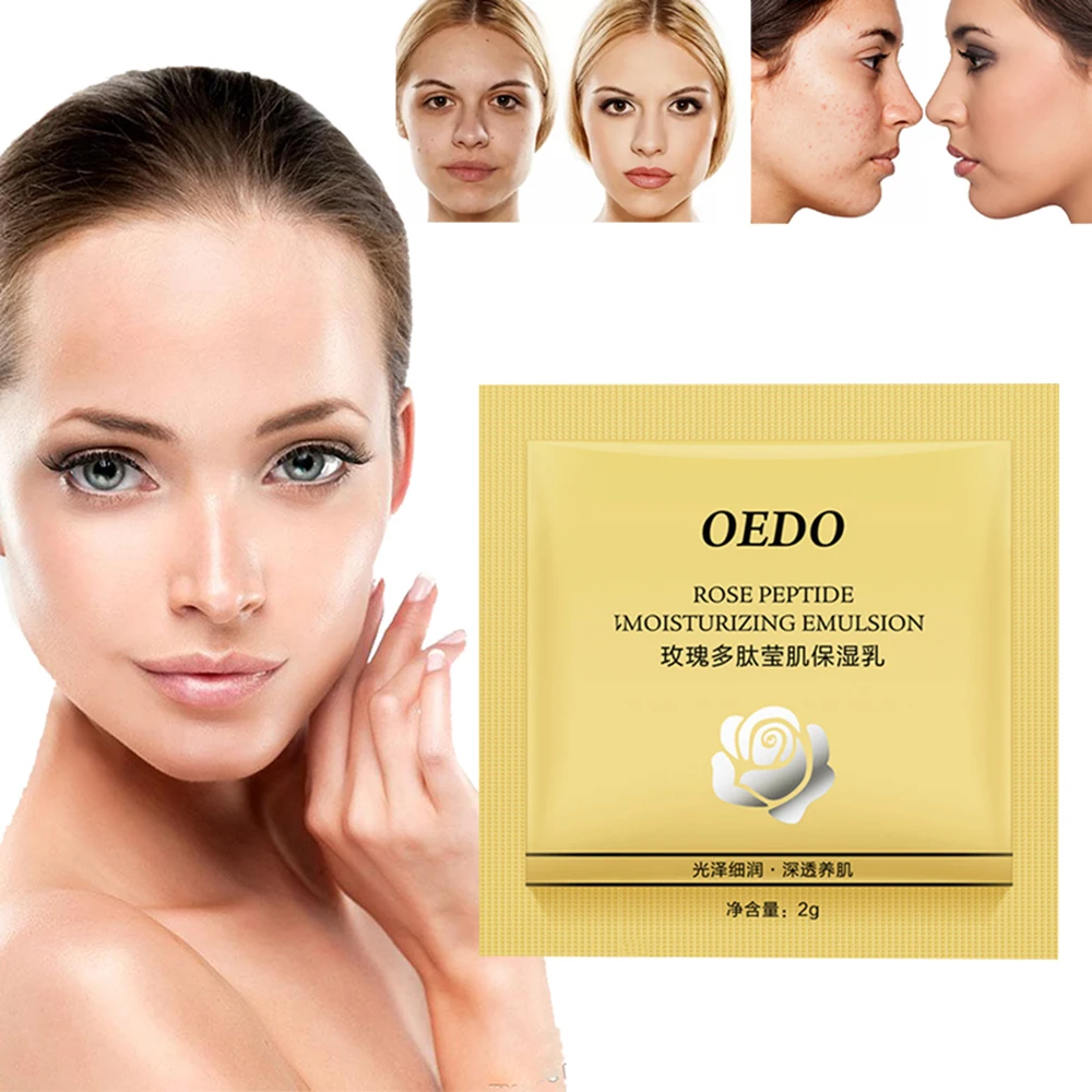 OEDO Rose Peptide Увлажняющая эмульсия уход за лицом; отбеливание крем против старения морщин контроль масла ремонт воды блокировки TSLM1