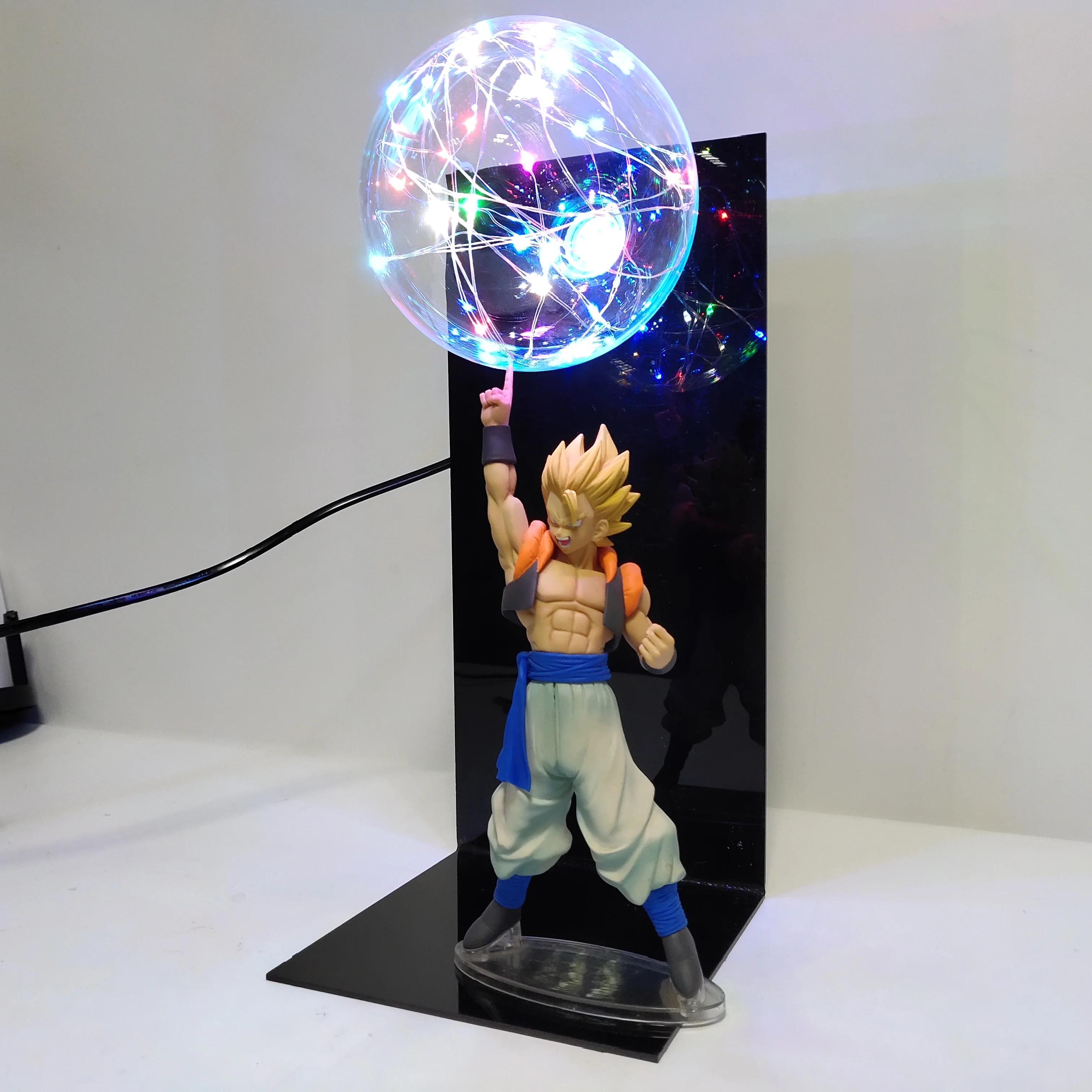 Us 2999 30 Offdragon Ball Z Gogeta Stardust Breaker Action Figures Led Flash Toys Anime Dragon Ball Super Gogeta Led Lights Figurine Toy Dbz In