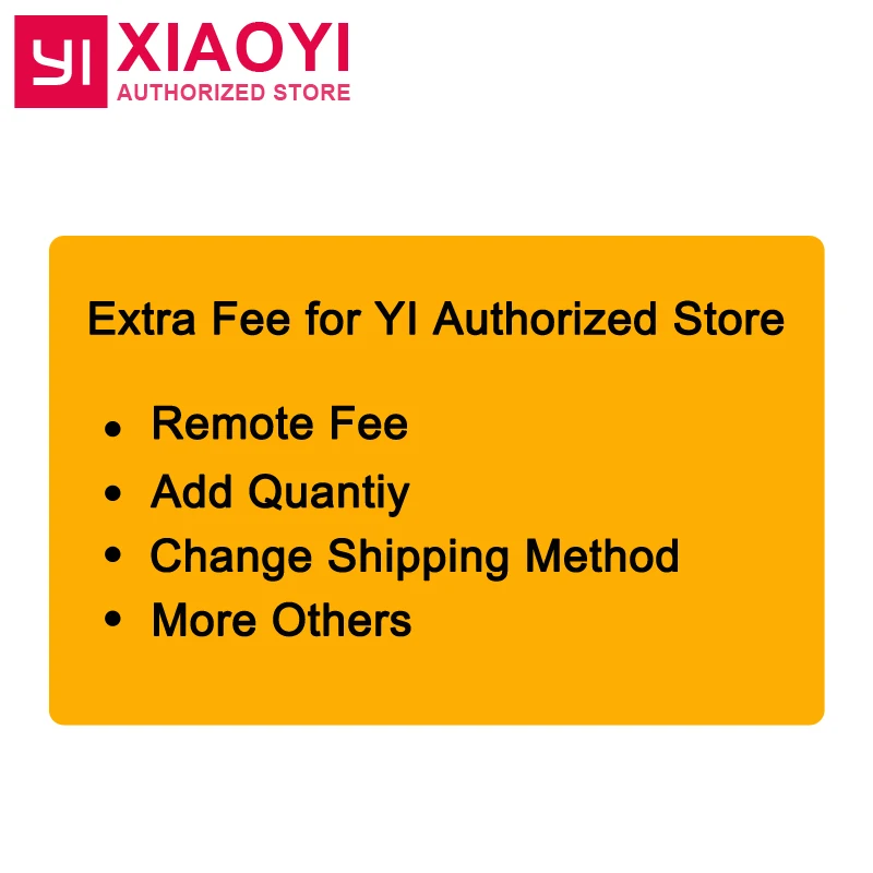 

Extra Fee for YI Authorized Store [Remote Fee / Add Quantity / Change Shipping Method]