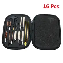 16 шт полный Удлинительный Полюс костюм многоцелевой хлопок щеткой стальной проволоки чистящий комплект для очистки труб для 22 357 38 40 44 45 9 мм