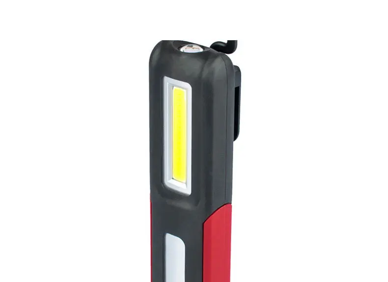 ZPAA USB светодио дный перезаряжаемый светодиодный фонарик Фонарь рабочий свет стенд COB Lanterna магнитный крючок встроенный аккумулятор яркий