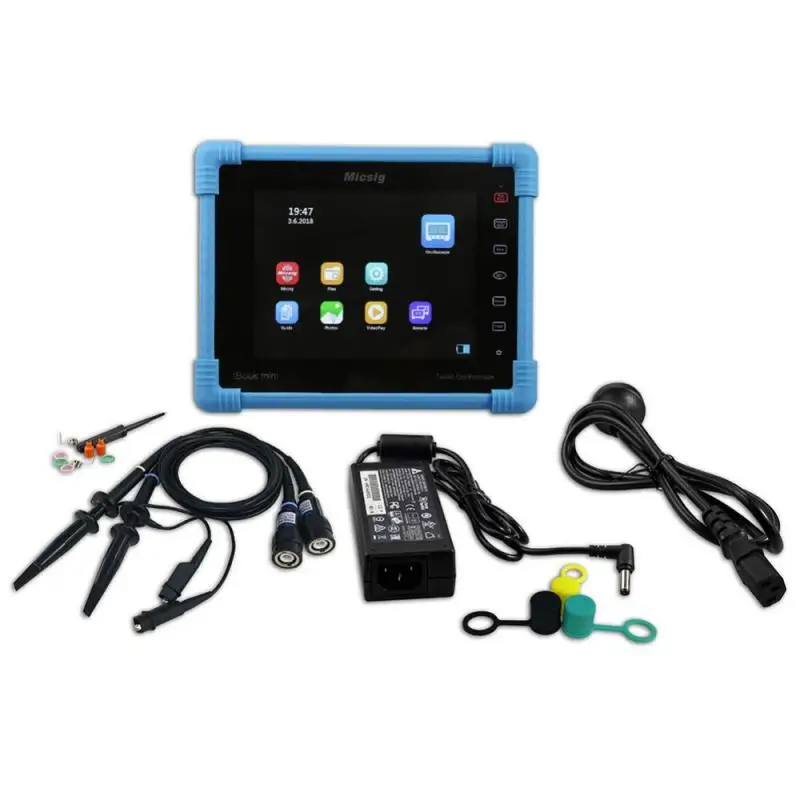 

MicsigDigital Oscilloscope Tablet Storage z150MHz 2CH TO-1152 Plus 100-240V Measuring Instrumen High Accuracy EU Plug