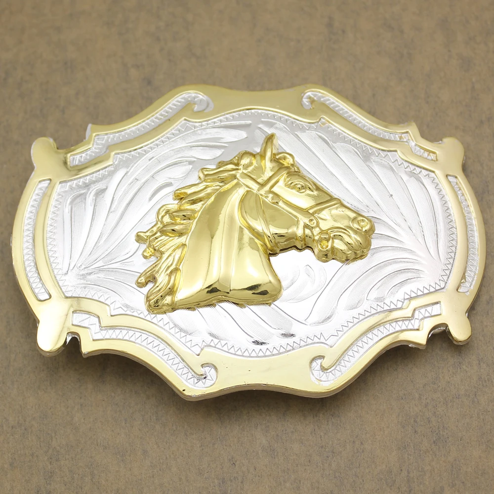 Horse Head Rodeo Boucle De Ceinture-Pour Cow-Boys-western accessoires-Chevaux