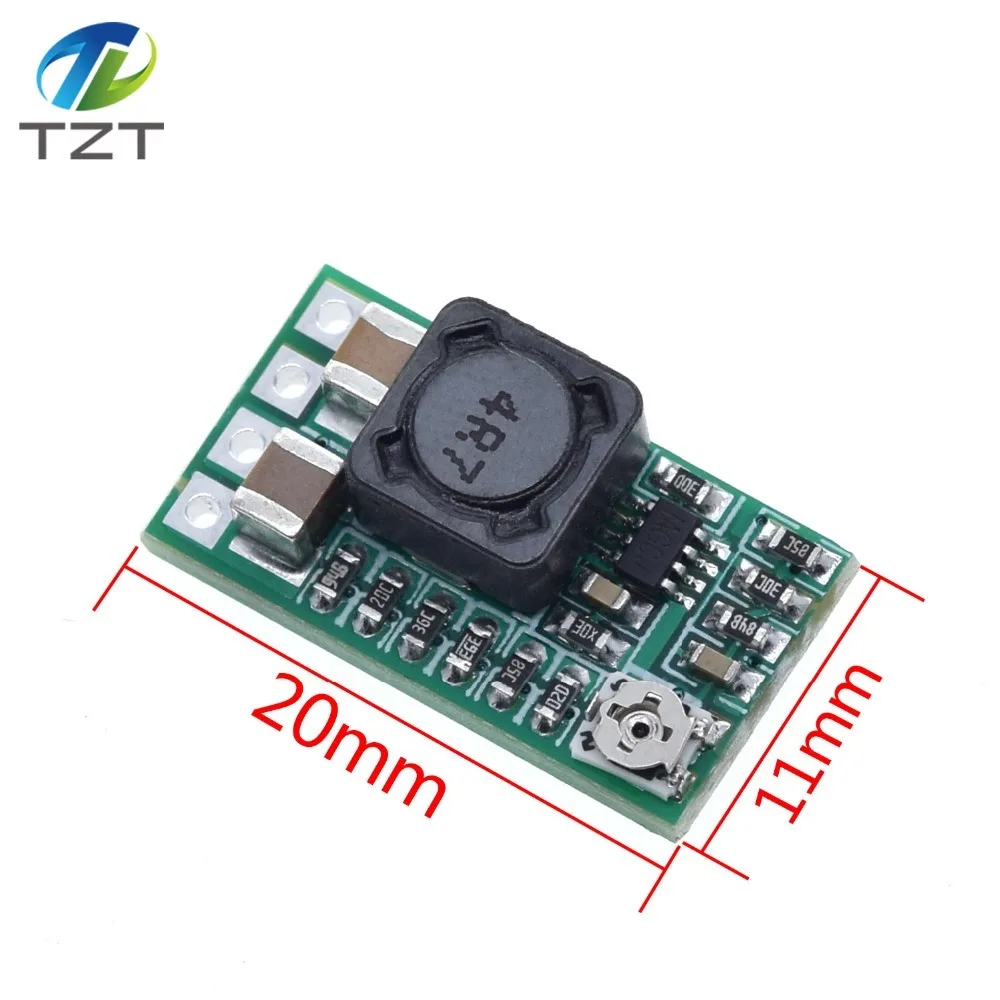 Мини DC-DC 12-24 В до 5 В пост 3A Шаг вниз Питание модуль Напряжение понижающий преобразователь Регулируемый 97.5% 1,8 V 2,5 V 3,3 V 5V 9V 12V